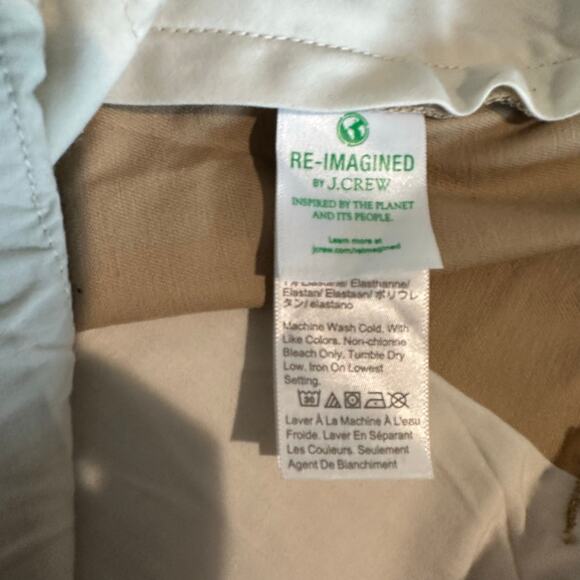 J. Crew Factory 7" Flex Chino Short British Khaki 38 - Picture 6 of 9